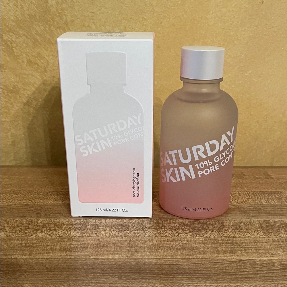 🌟2/$35 Sale🌟Saturday Skin 10%Glycolic Pore Control Complex Pore Clarifying Toner